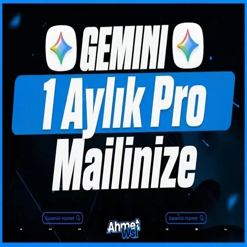 ⭐Gemini Pro 1 Ay Kendi Hesabınıza